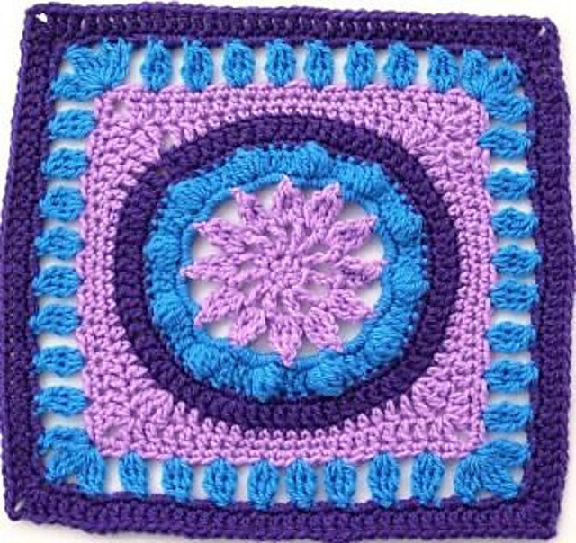 Mother of the Bride Afghan Square