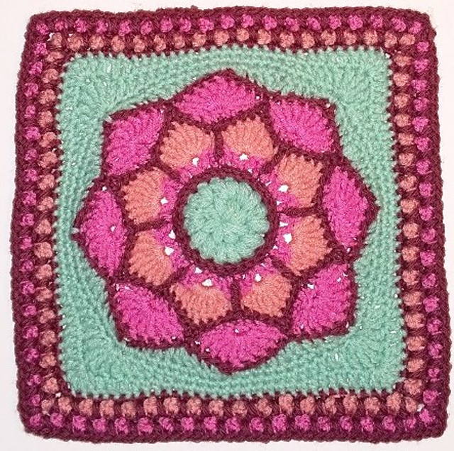 Queen Mother Afghan Square