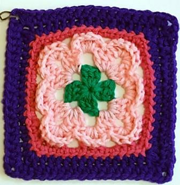 Dolley Madison Afghan Square