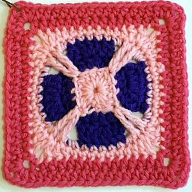 Elizabeth Monroe Afghan Square