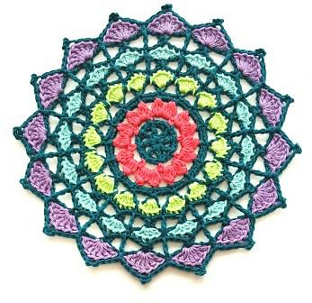 Purple Reign Mandala