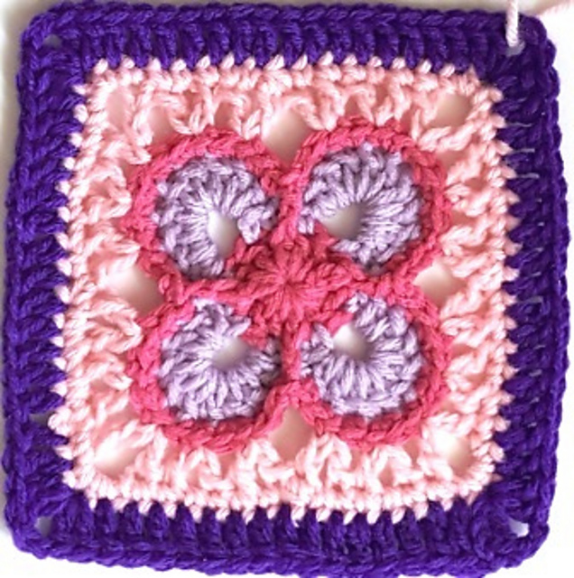 Anna Harrison Afghan Square