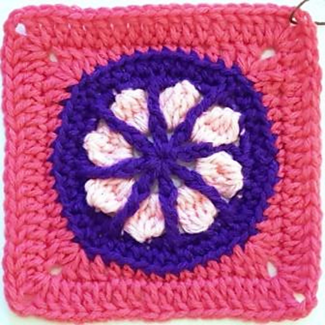 Julia Tyler Afghan Square