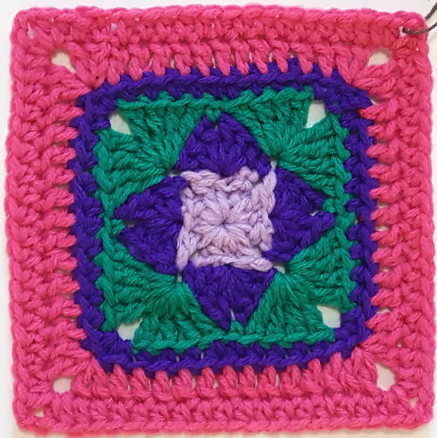 Lucy Hayes Afghan Square