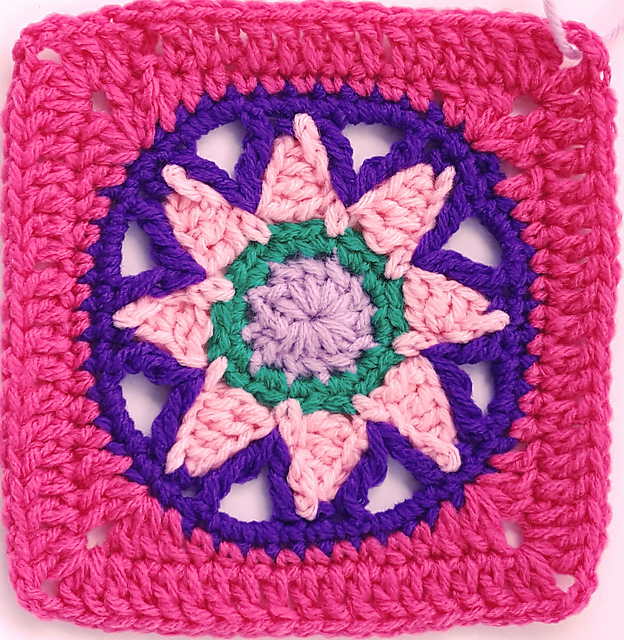 Ida McKinley Afghan Square