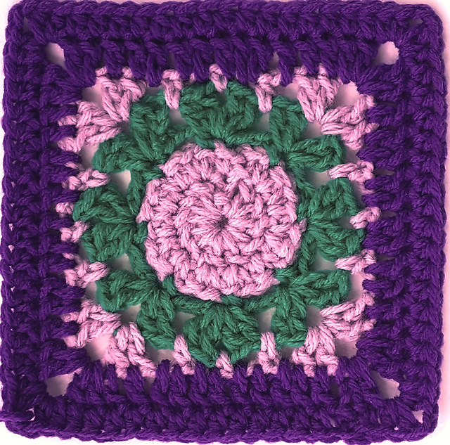 Edith Roosevelt Afghan Square