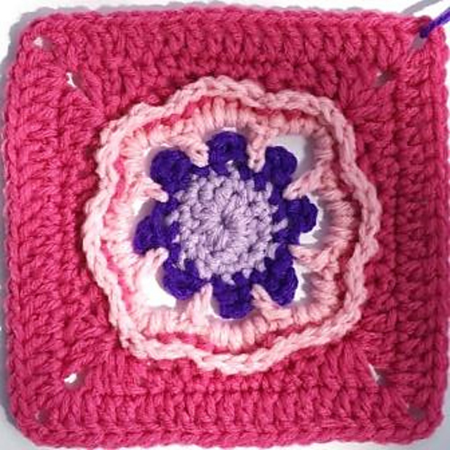 Edith Wilson Afghan Square