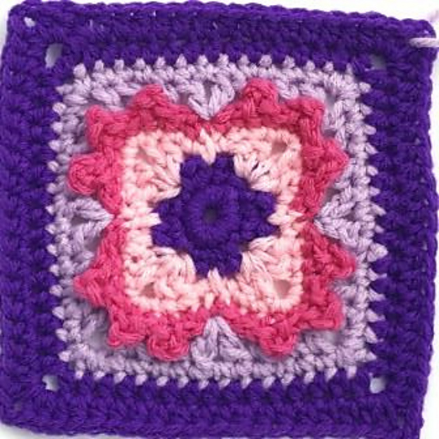 Barbara Bush Afghan Square