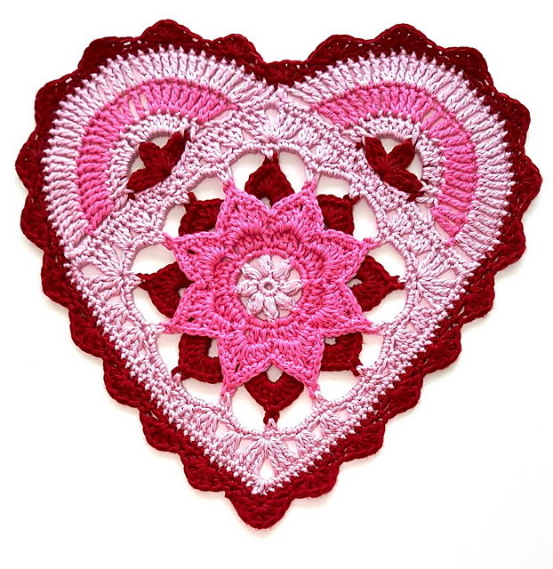 Candy Heart Mandala