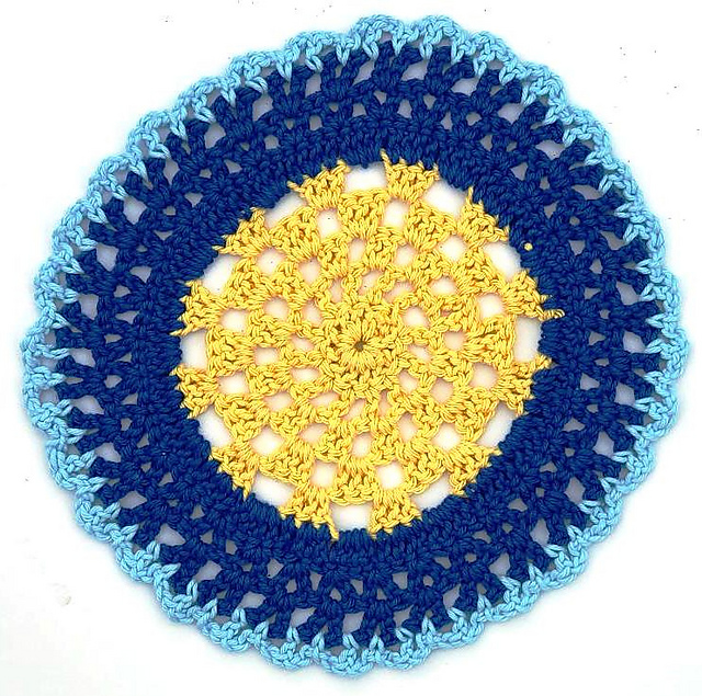 Merry Go Round Dishcloth