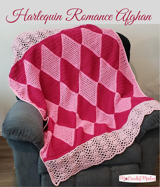 Harlequin Romance Afghan