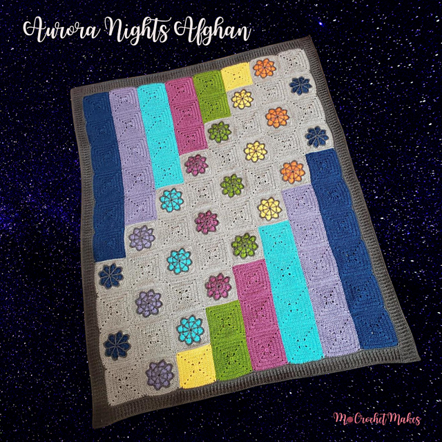 Aurora Nights Afghan