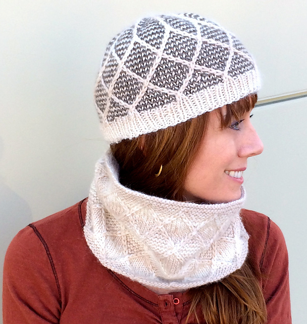 Honey Flower Hat and Cowl