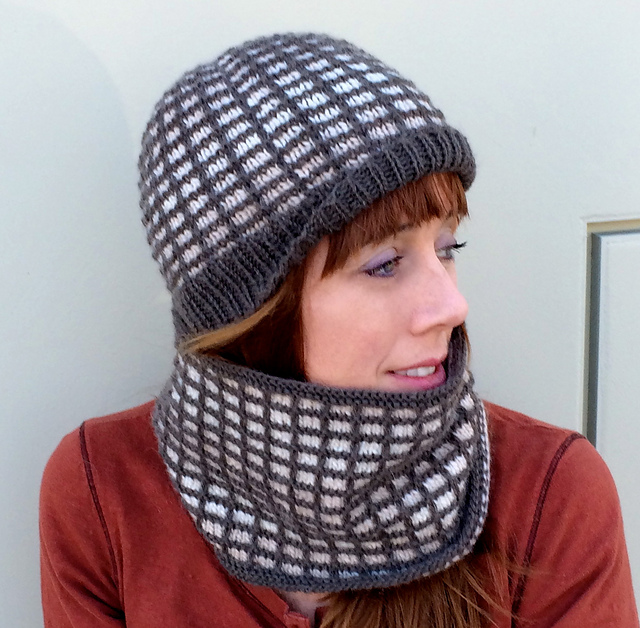 Honey and Waffles Hat and Cowl