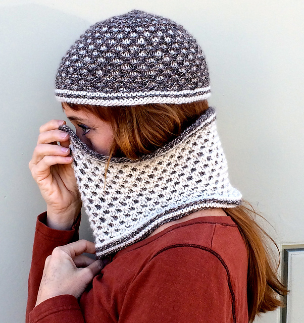 Honey Dome Hat and Cowl