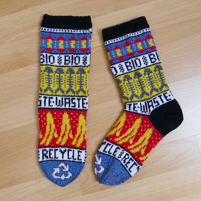 Recycling Biowaste socks