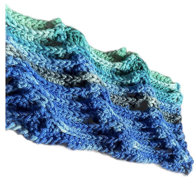 Sculptured Waves Scarf