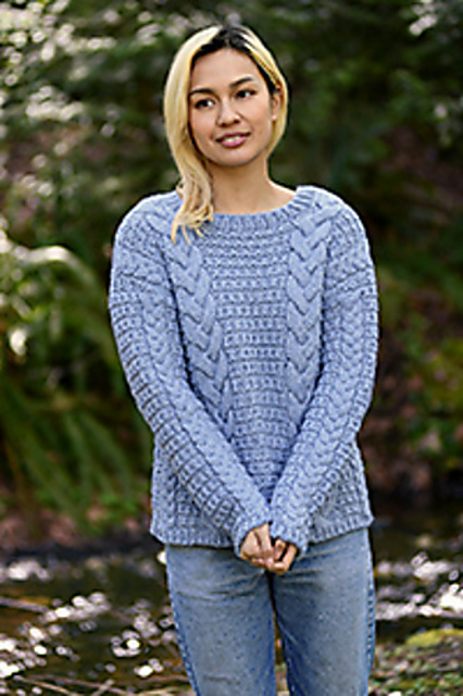Chunky Cabled Pullover