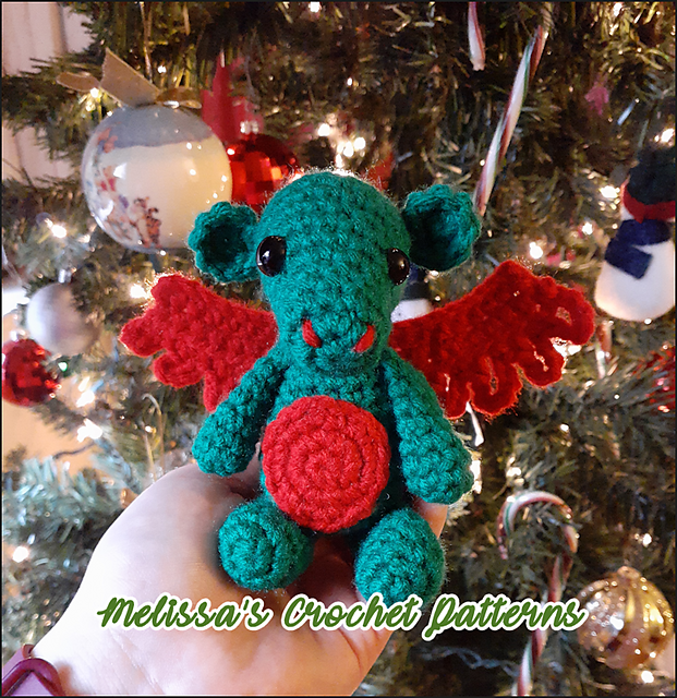 Baby Christmas Dragon