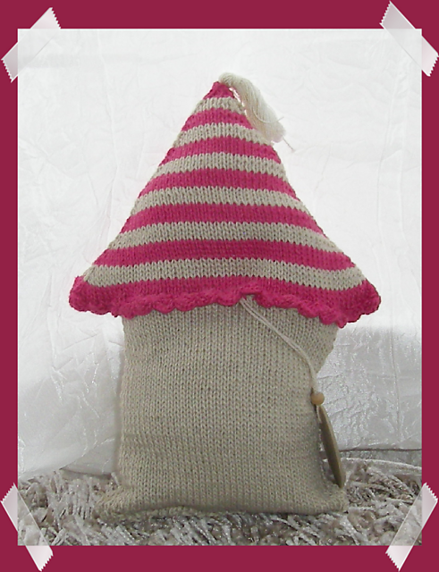 Coussin Maison carrée