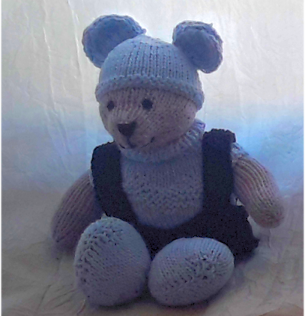 L'ourson Arthur au tricot