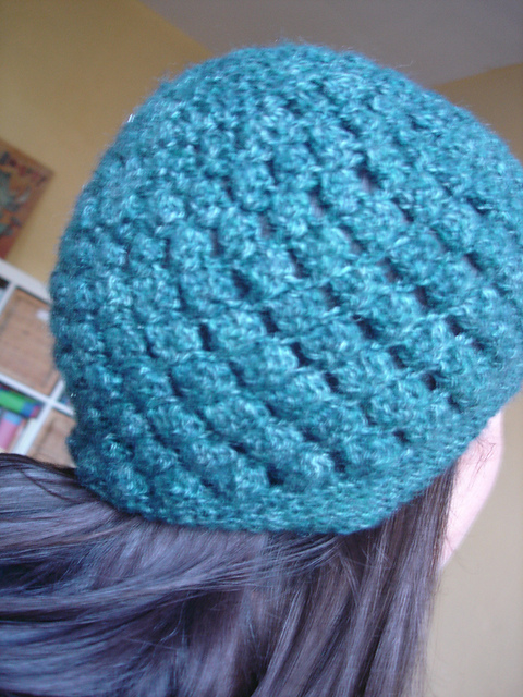 Bonnet au Crochet #481-T7-313