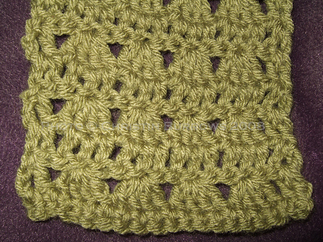 Shells and Waves Skinny Scarf