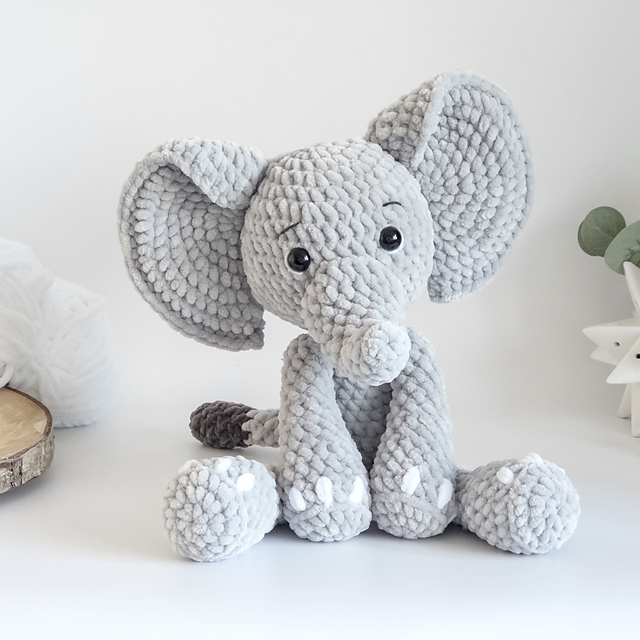 Crochet Elephant Toy