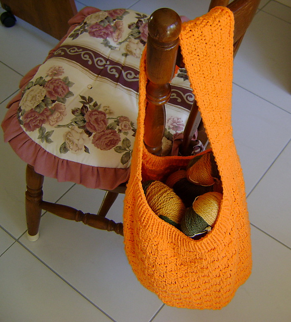 Ravelry Mel's Basket Weave Tote Bag pattern by Melanie Jonker