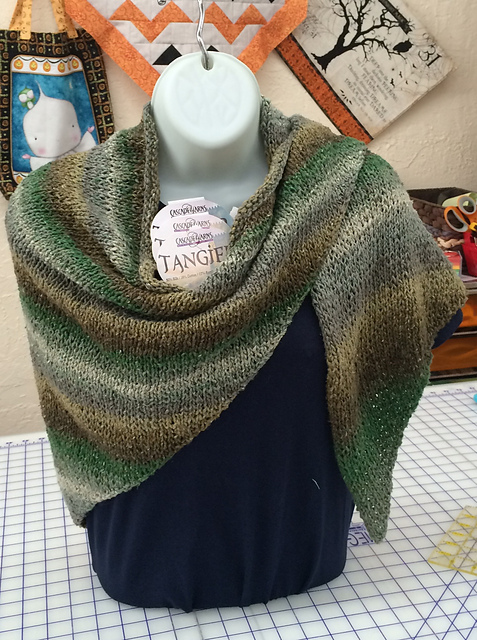 Opposing Views Shawl