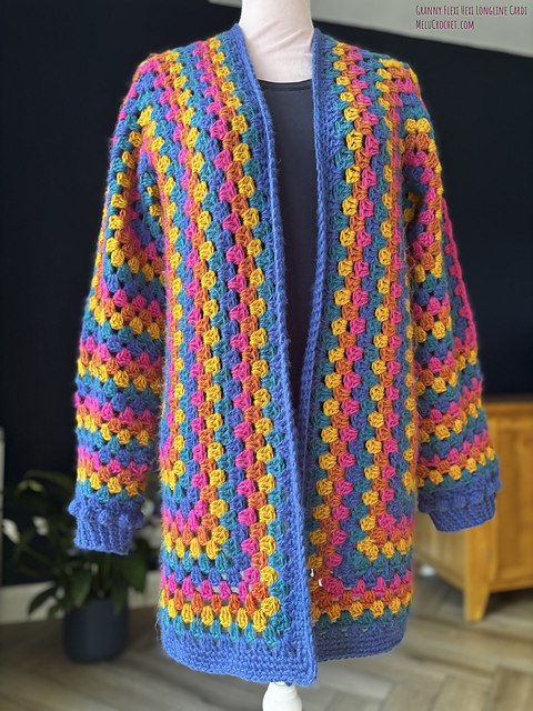 60’s Crazy Pattern Wool Cardigan 60's Crazy Pattern Wool Cardigan