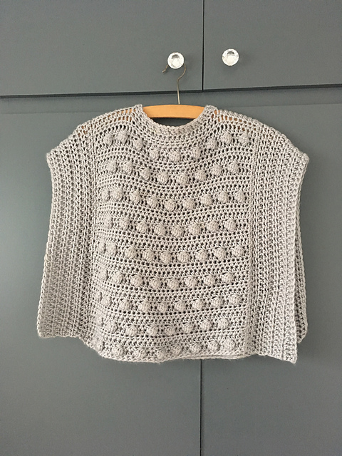 Modern Bobble Poncho