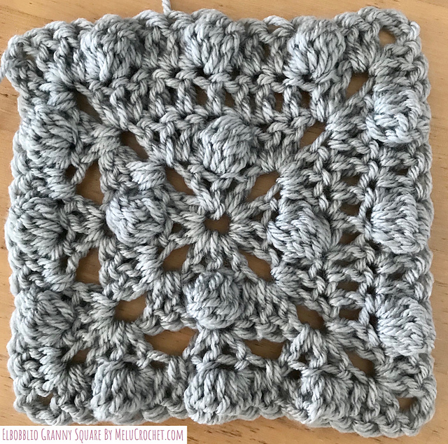 Elbobblio Bobble Granny Square