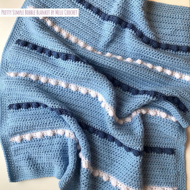 Pretty Simple Bobble Blanket