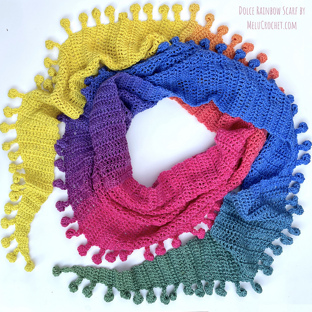 Dolce Rainbow Scarf