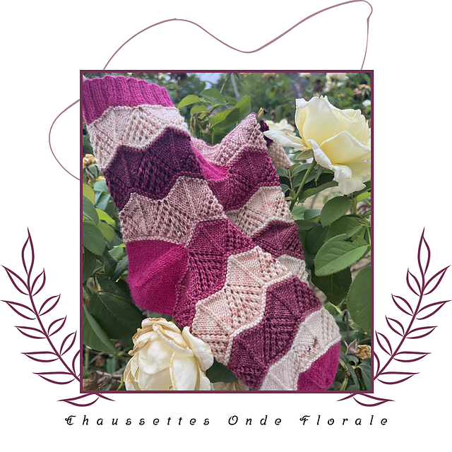 Chaussettes Onde Florale