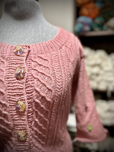 Irish cardigan