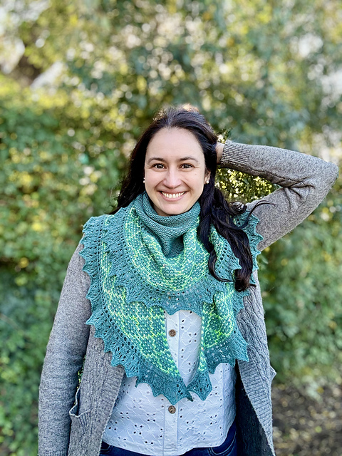 Tesella shawl