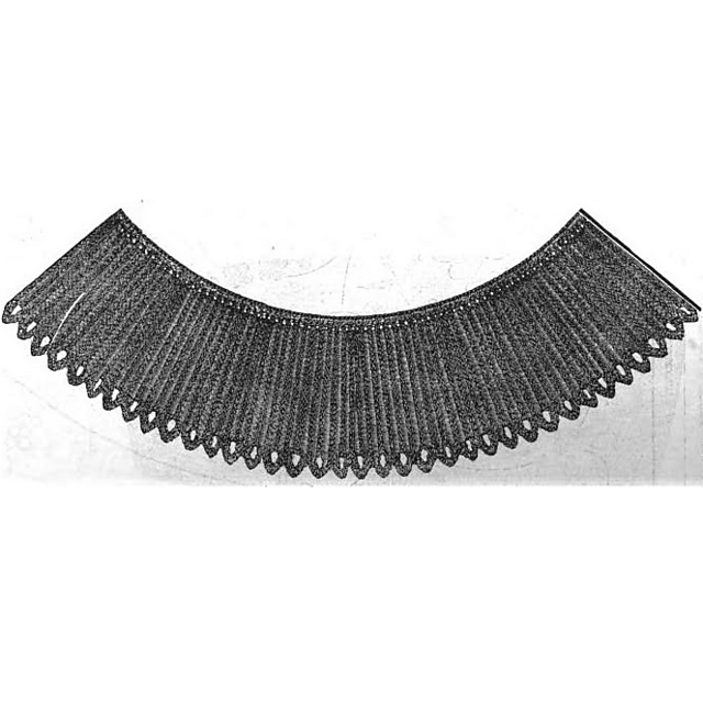 1862 Knitted Collar