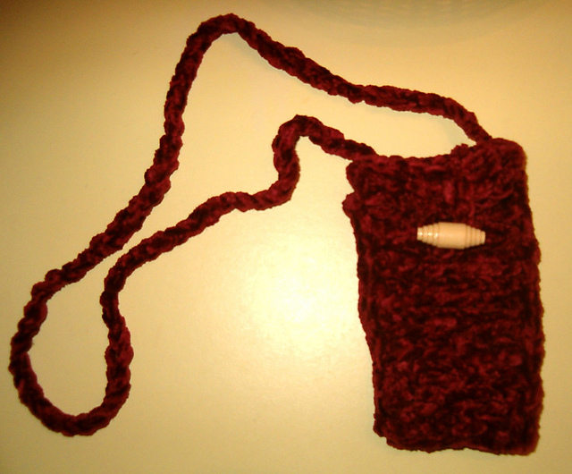 Cell Phone Holder (crochet)