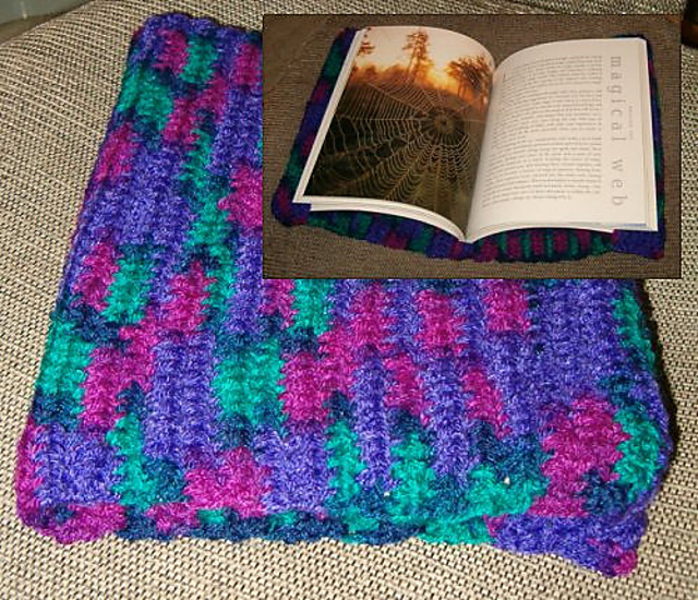 Crocheted Book Sox or Crochet Book Cover