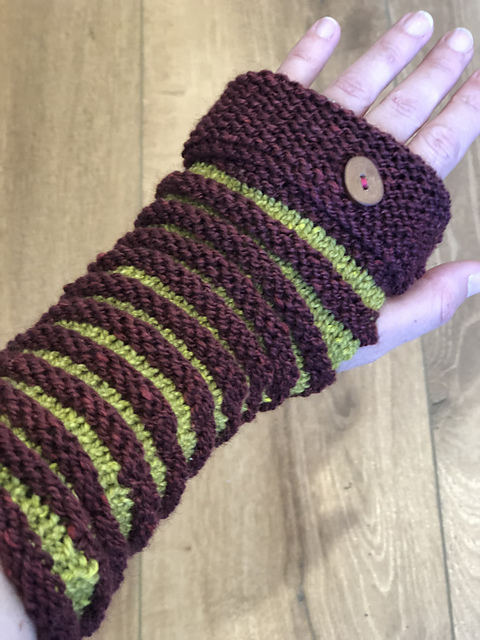 Flap Happy Fingerless Gloves