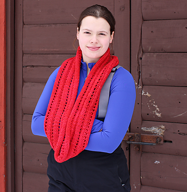 Lace Barn Cowl
