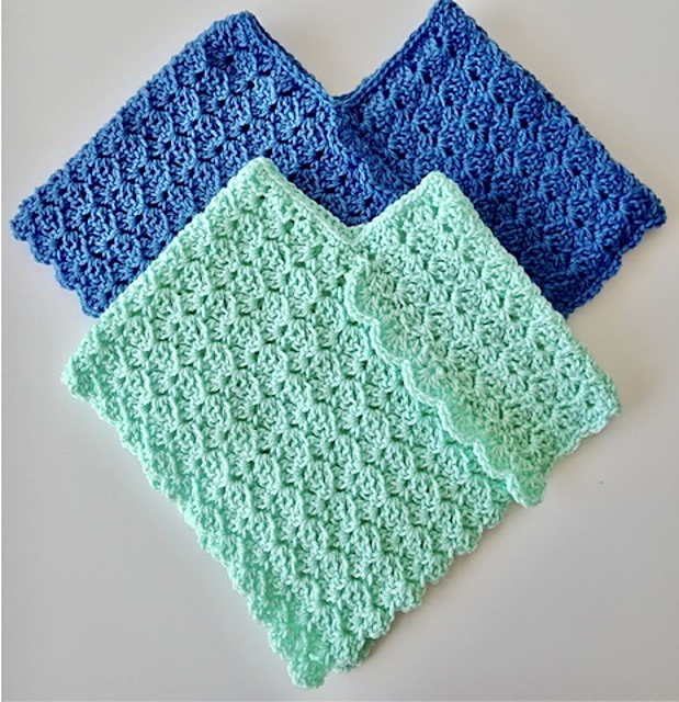 Scalloped Edge Poncho