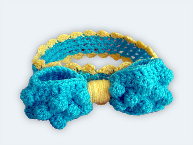 Headband with Puff Ribbon