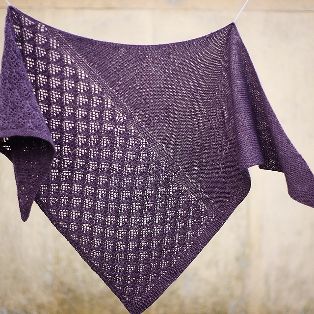 NELLIE the shawl (sjalet NELLIE)