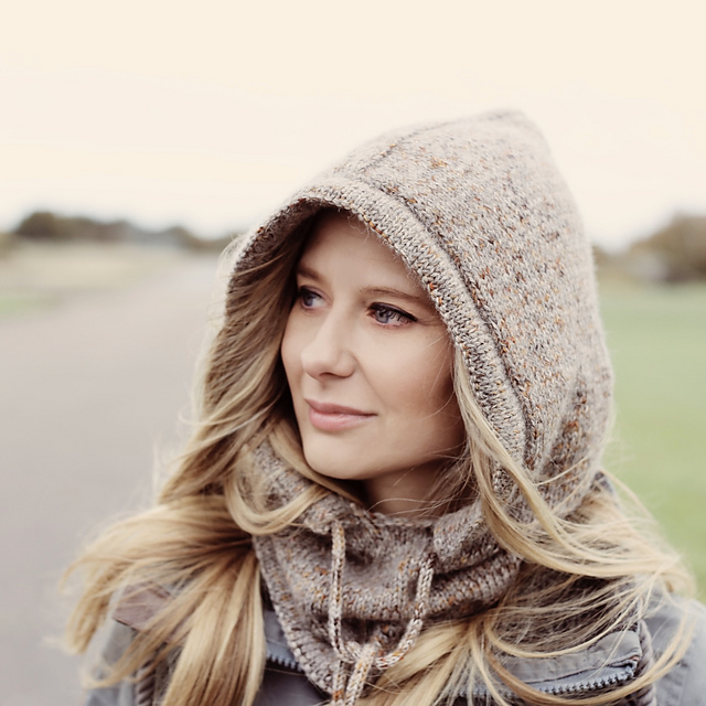 Into the hoodie