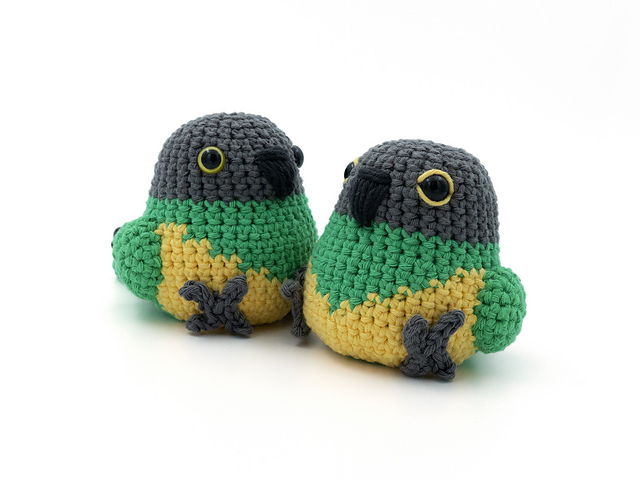 Amigurumi Senegal Parrot