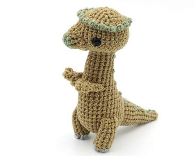 Amigurumi Pachycephalosaurus Dinosaur