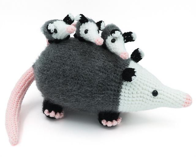 Amigurumi Opossum